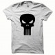 Tee shirt Punisher noir/blanc