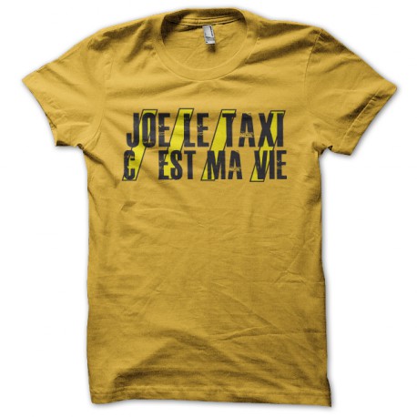 Joe la camisa amarilla de taxi