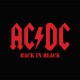 ACDC t-shirt Red / Black