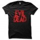 black t-shirt evil dead