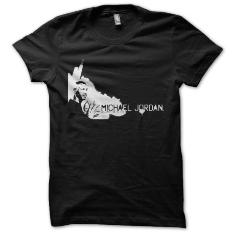 tee shirt hip hop graffiti michael  noir