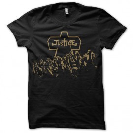 black t-shirt justice
