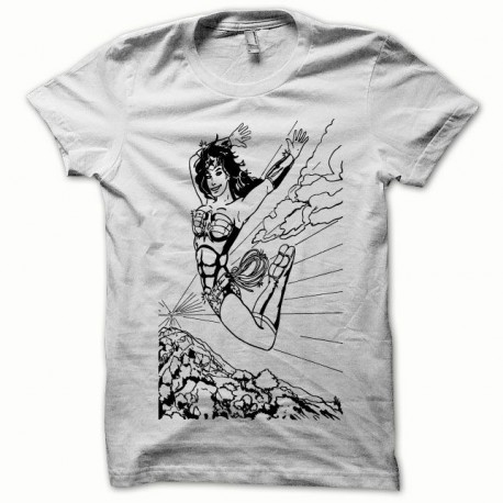 Wonder Woman t-shirt black / white