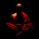 shirt Shaolin monk black