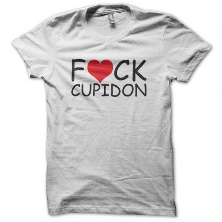 white t-shirt cupid love