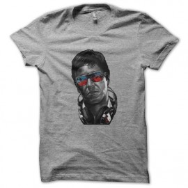 tony montana shirt fashion gray