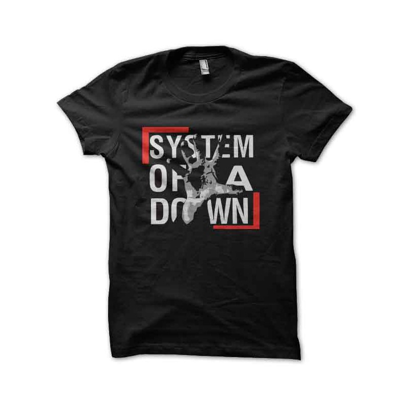 tee shirt system of a down rare noir