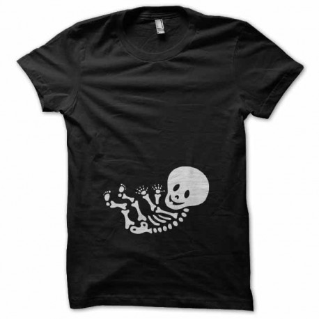 tee shirt bébé gothic noir