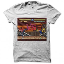 shirt chuck norris vs zlatan ibrahimovic white