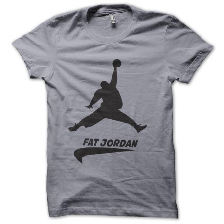 gray jordan shirt