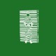 Tee shirt Bagnard blanc/vert bouteille