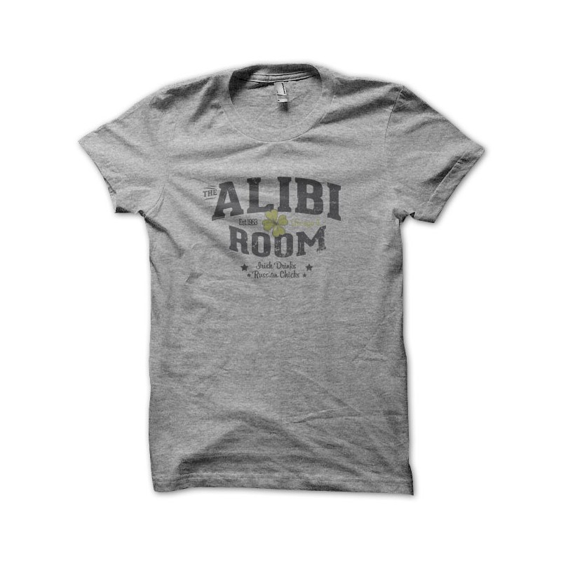 The Alibi Room Tee Shirt Gray
