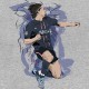 tee shirt zlatan ibrahimovic artistique gris