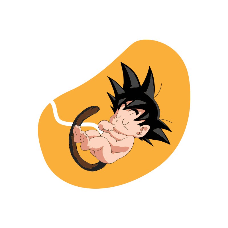 Sangoku White T Shirt Baby