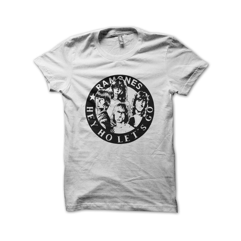 white ramones t shirt