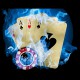 tee shirt Firerblue Poker noir