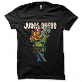 black t-shirt judge dredd