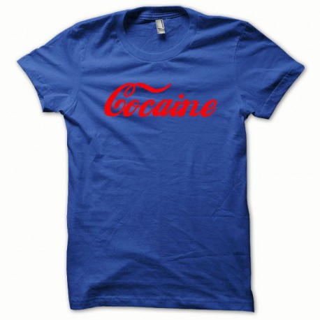 Tee shirt Cocaine red / royal