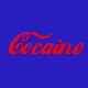 Tee shirt Cocaine red / royal