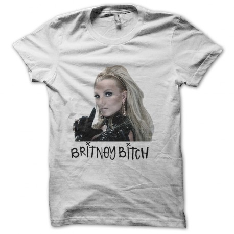 Britney perra camisa blanca