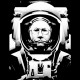 tee shirt Neil Armstrong noir