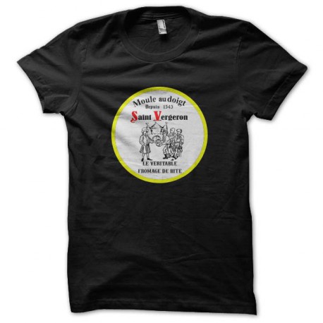 tee shirt saint vergeron noir