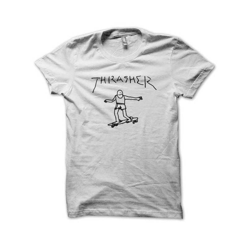camisa thrasher blanca