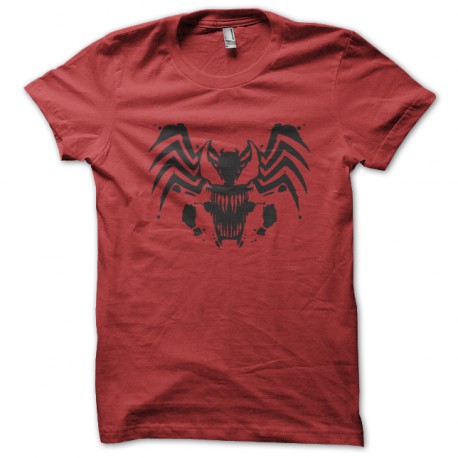 tee shirt spider man blackdevil red