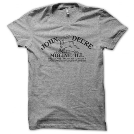 John deers gray shirt