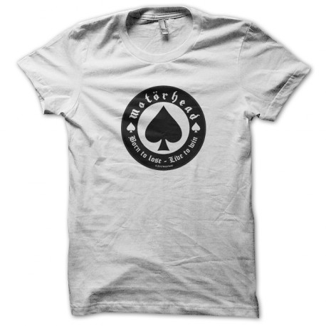 tee shirt Motorhead blanc