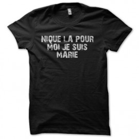 shirt niquage black wedding