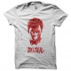 shirt dexter white paint effects