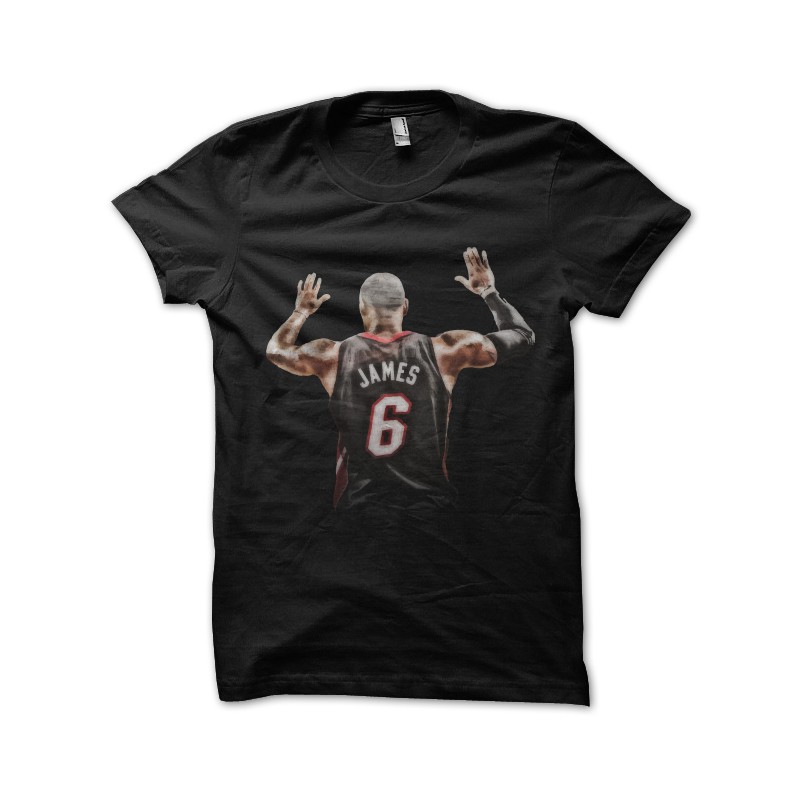 lebron james miami shirt