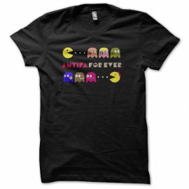 pacman camiseta antifa negro