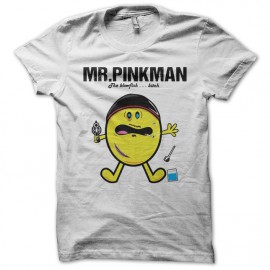 PACMAN shirt MR Pinkman white