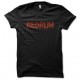 negro camiseta Redrum