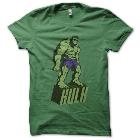 The Hulk green shirt