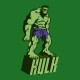 tee shirt The Hulk green