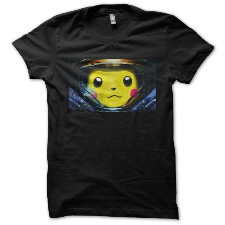 tee shirt Pikachu Starcraft noir