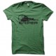 tee shirt Sniper logo green