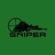Sniper green shirt logo