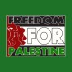 tee shirt freedom for palestine vert
