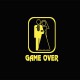 Game Over T-Shirt Yellow / Black