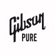 Camiseta Gibson Pure Negro / Blanco