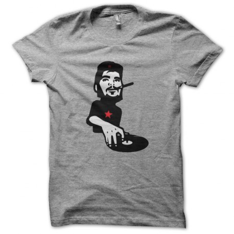 tee shirt che guevara au platine gris