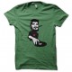 tee shirt che guevara au platine vert