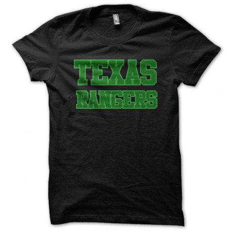 black texas rangers shirt