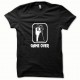 Camiseta Game Over blanco / negro