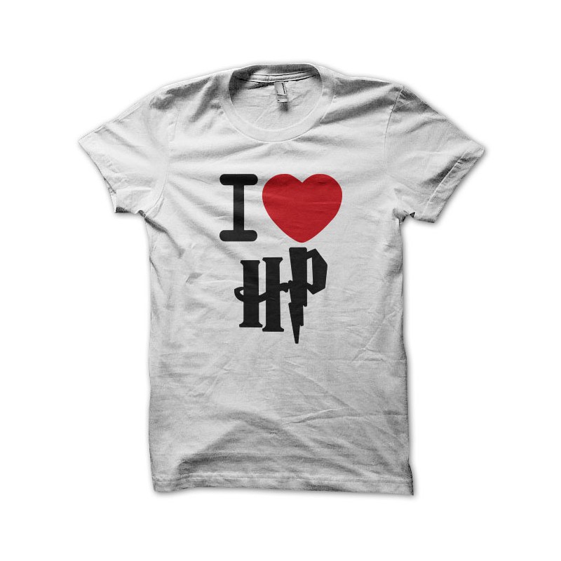t-shirt i love harry potter white