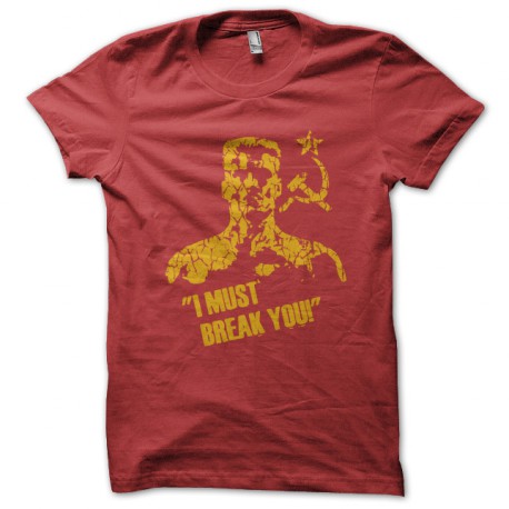 shirt Rocky red Break You